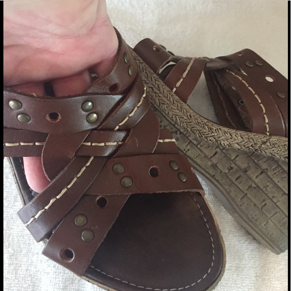 PONTE VECCHIO HANDMADE IN ITALY SANDALS  SIZE 39/8 - Picture 5 of 7